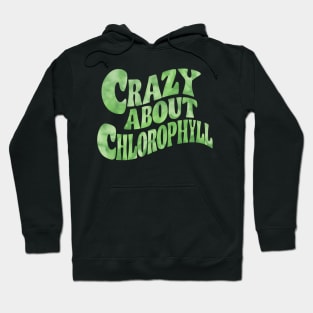 Plant lover quote crazy about chlorophyll Hoodie